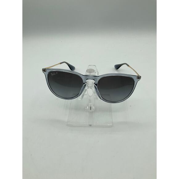 Pre-Owned Ray Ban Erika RB 4171 Polarized Sunglasses- Gray/Blue - Picture 1 of 8